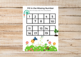 Numbers & Counting BUNDLE (45 Worksheets)