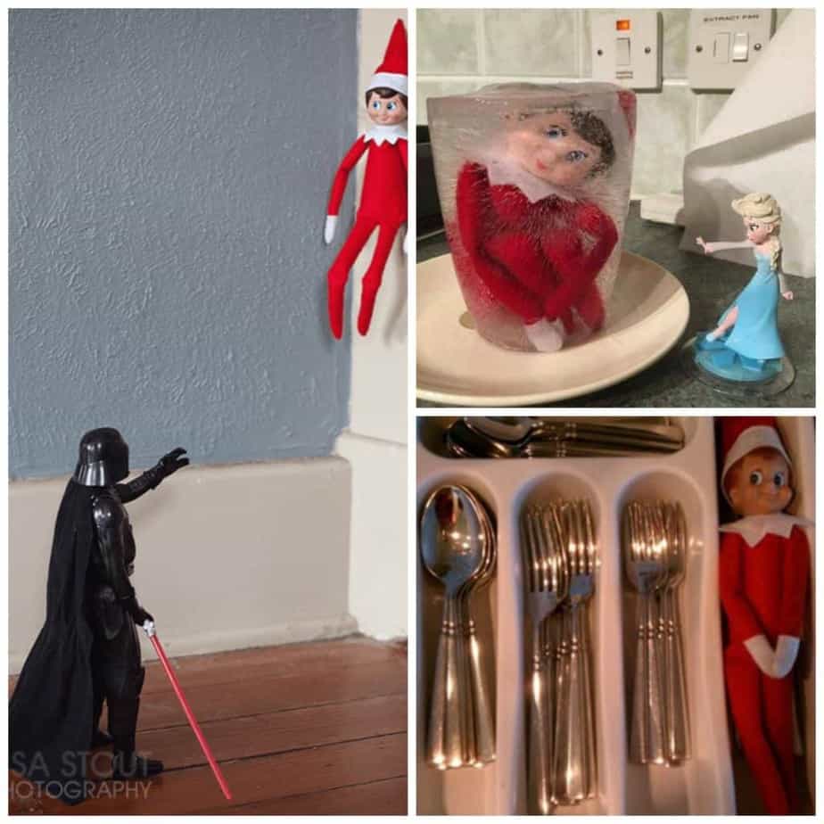 easy elf on the shelf ideas