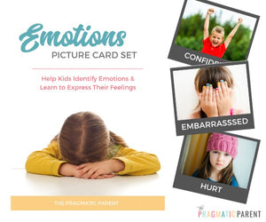 Emotion Picture Card Set for Kids