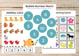 PreK/Kindergarten Learning BUNDLE (79 Worksheets)