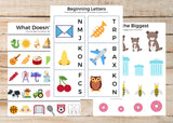 PreK/Kindergarten Learning BUNDLE (79 Worksheets)