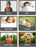 Emotion Picture Card Set for Kids