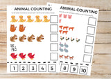 Numbers & Counting BUNDLE (45 Worksheets)