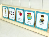 Boy's Daily Routine & Chore Cards (80)