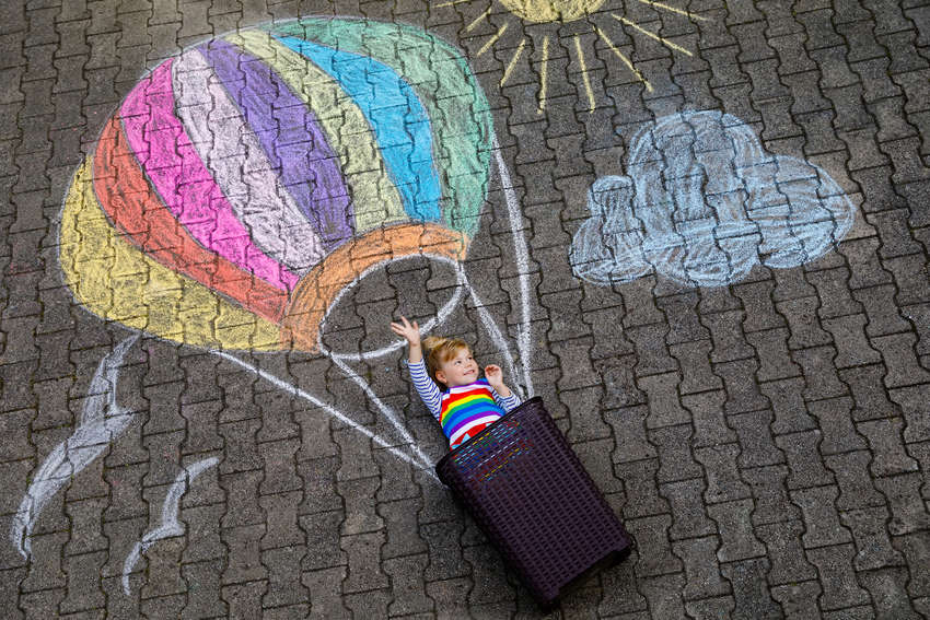 chalk art picture