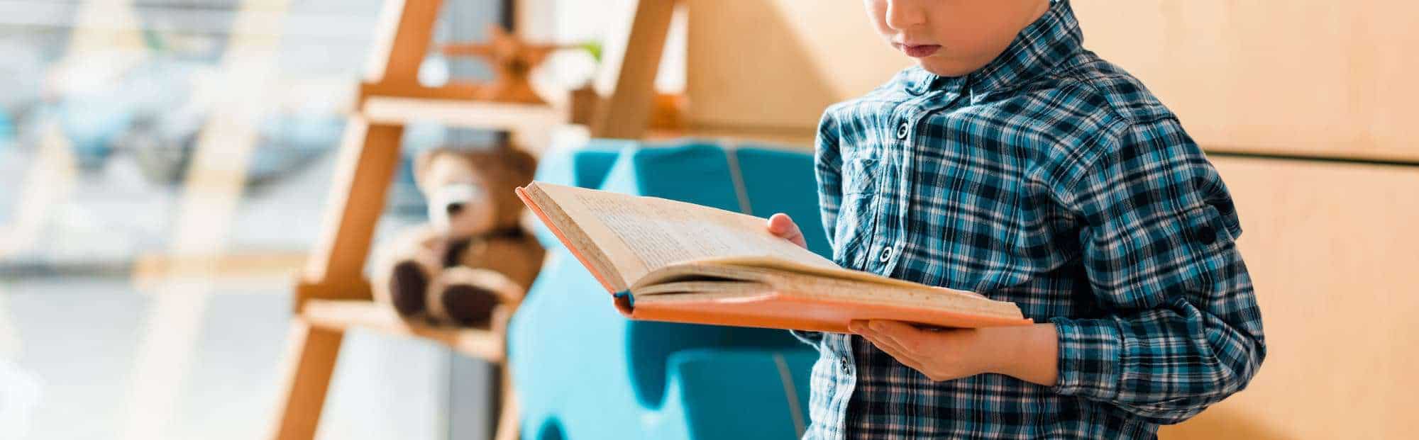 child reading level and reading books