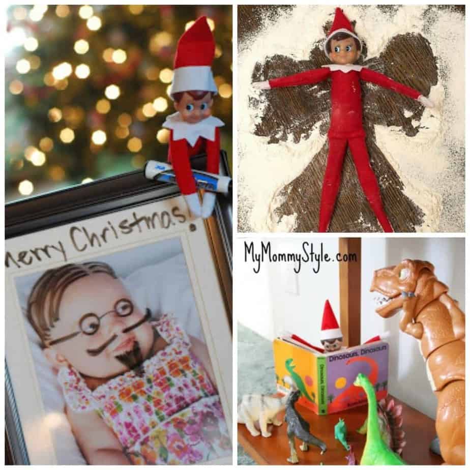 easy elf ideas: easy elf on the shelf ideas