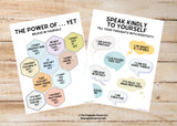 Growth Mindset Printable Worksheets & Posters