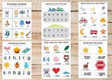 ABCs / Phonics / Rhyming BUNDLE (45 Worksheets)