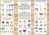 ABCs / Phonics / Rhyming BUNDLE (45 Worksheets)