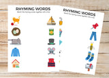 ABCs / Phonics / Rhyming BUNDLE (45 Worksheets)