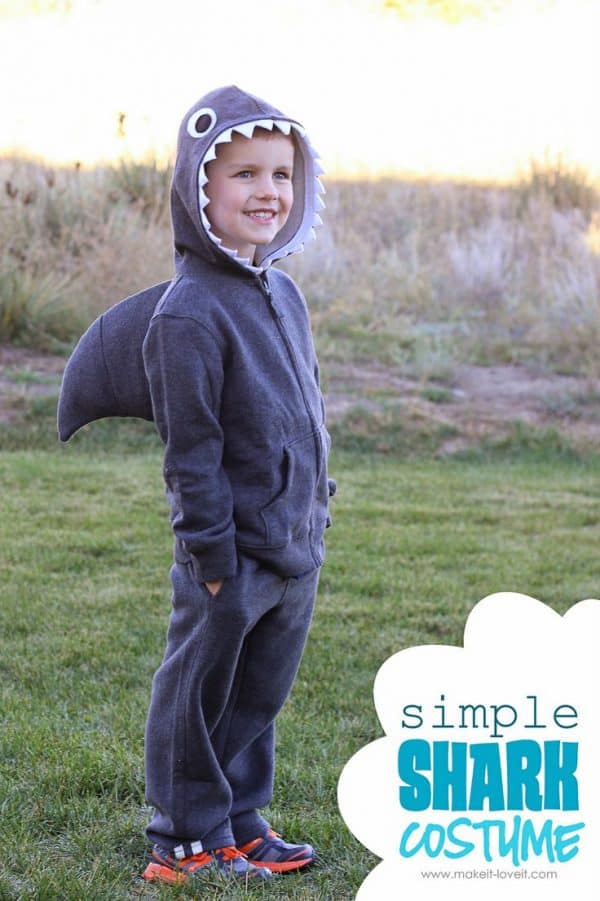 shark costume homemade halloween costumes you can make 