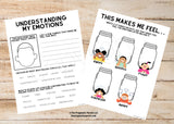 Understanding all my Emotions Bundle Worksheets